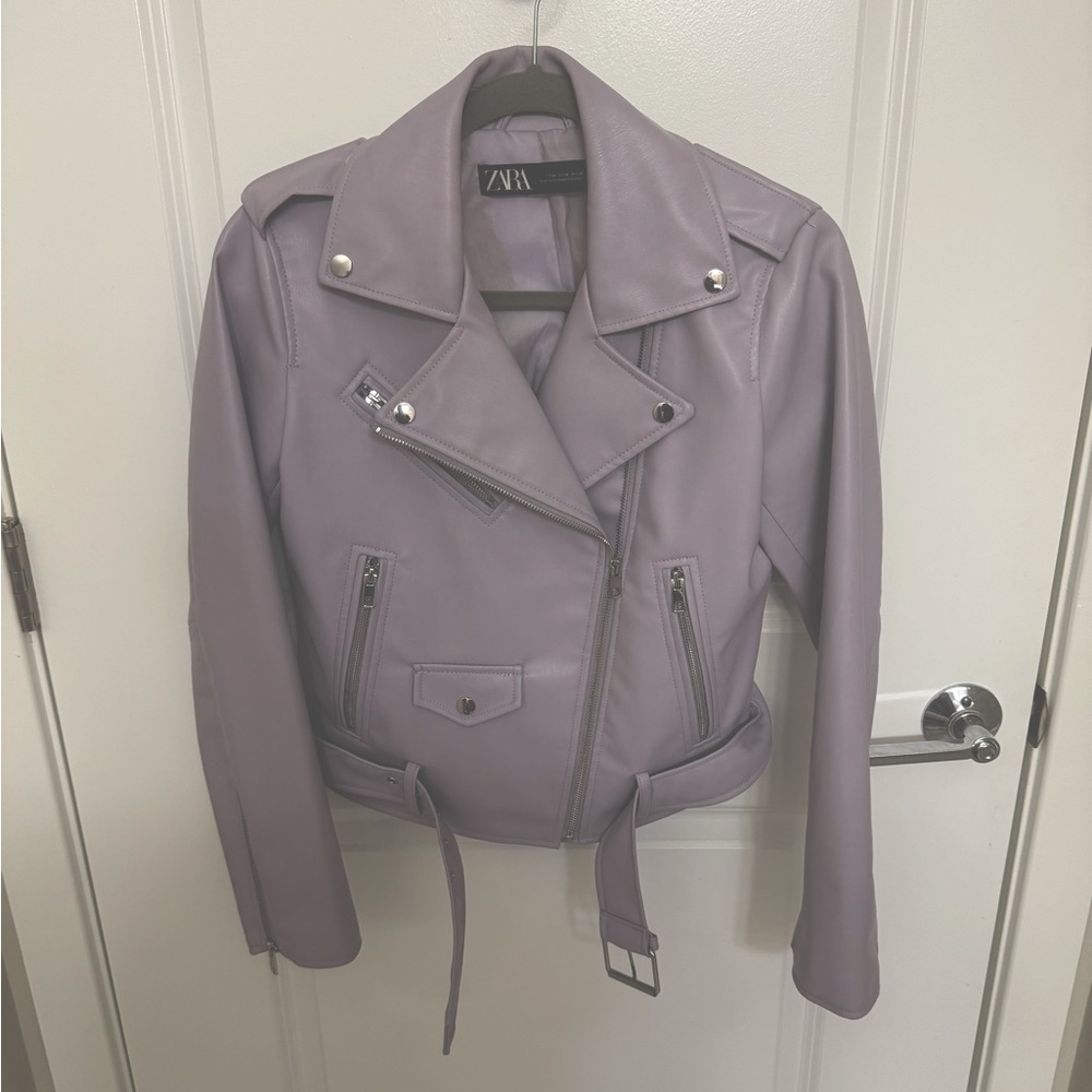 ZARA Faux Leather Jacket